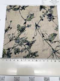 4027-790-2 Leinenstoff Mit Schattiertem Blumenmuster[Textilgewebe] HOKKOH Unterfoto