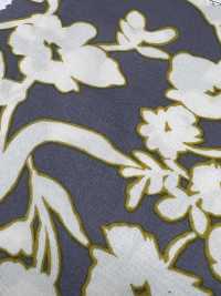 7027-810-1 CR Satin Blumenmuster Mit Streifen[Textilgewebe] HOKKOH Unterfoto
