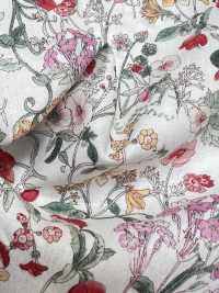 7027-815-1 CR Rasen Botanische Kleine Blumen[Textilgewebe] HOKKOH Unterfoto