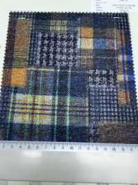 DP-3906-1 TW Ponte Patchwork Check[Textilgewebe] HOKKOH Unterfoto