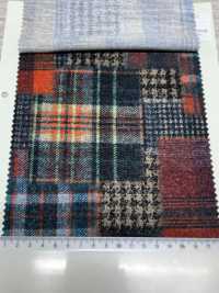 DP-3906-1 TW Ponte Patchwork Check[Textilgewebe] HOKKOH Unterfoto