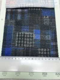 DP-3906-1 TW Ponte Patchwork Check[Textilgewebe] HOKKOH Unterfoto