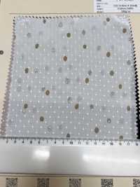 HP-5095-1 Decin Light Flocky Off-Dot[Textilgewebe] HOKKOH Unterfoto
