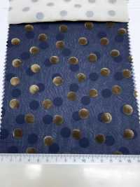 3025-1911-1 75d Chiffon Lang Beflockt Mit Zufälligen Punkten[Textilien / Stoffe] HOKKOH Weitere Fotos