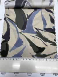 7027-220-1 60 Schreibmaschinenstoff Dreifarbige Blume[Textilgewebe] HOKKOH Unterfoto
