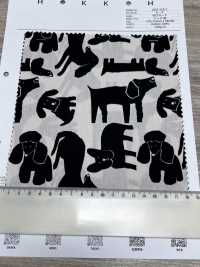 1027-210-1 40 Broadcloth Dog[Textilgewebe] HOKKOH Unterfoto