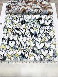 1027-610-1 60 Lawn 6195 Heart[Textilgewebe] HOKKOH Unterfoto