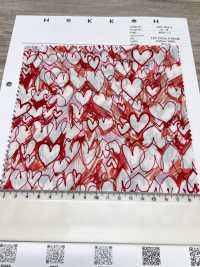 1027-610-1 60 Lawn 6195 Heart[Textilgewebe] HOKKOH Unterfoto