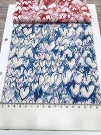 1027-610-1 60 Lawn 6195 Heart[Textilgewebe] HOKKOH Unterfoto