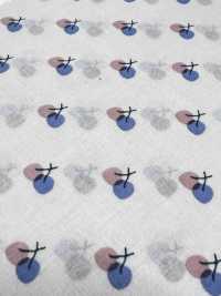 7027-616-1 60 Lawn 9088 Cherry Dot[Textilgewebe] HOKKOH Unterfoto