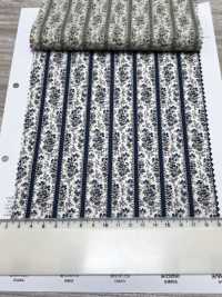 7027-625-1 60 Lawn Ripple Sarasa Stripe[Textilgewebe] HOKKOH Unterfoto
