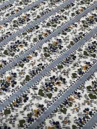 7027-625-1 60 Lawn Ripple Sarasa Stripe[Textilgewebe] HOKKOH Unterfoto