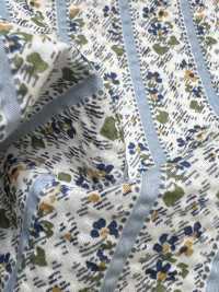 7027-625-1 60 Lawn Ripple Sarasa Stripe[Textilgewebe] HOKKOH Unterfoto