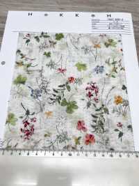 7027-630-2 80 Lawn Miracle Wave Botanical Print[Textilien / Stoffe] HOKKOH Weitere Fotos