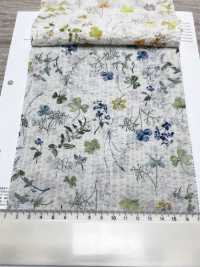 7027-630-2 80 Lawn Miracle Wave Botanical Print[Textilien / Stoffe] HOKKOH Weitere Fotos