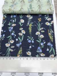 3027-650-1 60 Rasenstreifen-Blumenmuster[Textilgewebe] HOKKOH Unterfoto