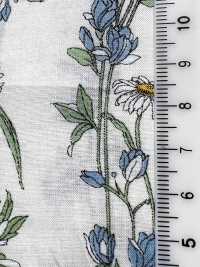 3027-650-1 60 Rasenstreifen-Blumenmuster[Textilgewebe] HOKKOH Unterfoto