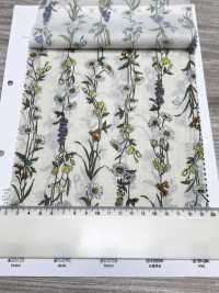 3027-650-1 60 Rasenstreifen-Blumenmuster[Textilgewebe] HOKKOH Unterfoto