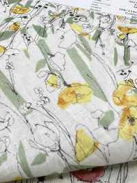 3027-650-3 60 Rasenmohnblumen[Textilgewebe] HOKKOH Unterfoto