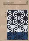 850609 Batist Indigo-Kollektion Asanoha