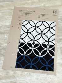 850610 Lawn Indigo Collection Cloisonné[Textilgewebe] VANCET Unterfoto
