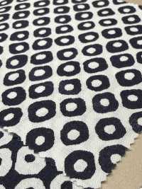 850611 Lawn Indigo Kollektion Moosstich[Textilgewebe] VANCET Unterfoto