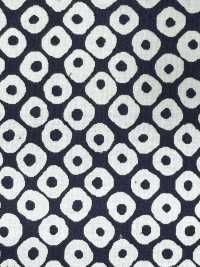 850611 Lawn Indigo Kollektion Moosstich[Textilgewebe] VANCET Unterfoto