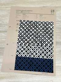 850611 Lawn Indigo Kollektion Moosstich[Textilgewebe] VANCET Unterfoto