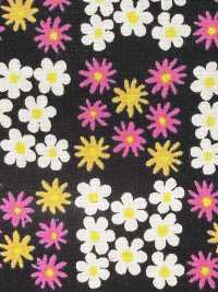 850614 Rasen-Nähmaschine Aus Ungebleichter Baumwolle Mit Kleiner Tasche „Mini Mini Flower“[Textilgewebe] VANCET Unterfoto
