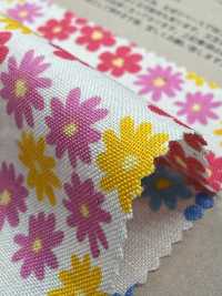 850614 Rasen-Nähmaschine Aus Ungebleichter Baumwolle Mit Kleiner Tasche „Mini Mini Flower“[Textilgewebe] VANCET Unterfoto