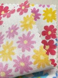 850614 Rasen-Nähmaschine Aus Ungebleichter Baumwolle Mit Kleiner Tasche „Mini Mini Flower“[Textilgewebe] VANCET Unterfoto