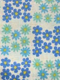 850614 Rasen-Nähmaschine Aus Ungebleichter Baumwolle Mit Kleiner Tasche „Mini Mini Flower“[Textilgewebe] VANCET Unterfoto