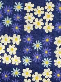 850614 Rasen-Nähmaschine Aus Ungebleichter Baumwolle Mit Kleiner Tasche „Mini Mini Flower“[Textilgewebe] VANCET Unterfoto