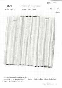 2907 Yoryu (Wrinkle Crepe) Streifen[Textilgewebe] Feine Textilien Unterfoto