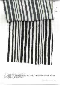 2907 Yoryu (Wrinkle Crepe) Streifen[Textilgewebe] Feine Textilien Unterfoto