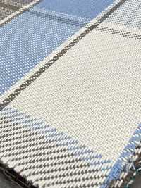 5-1266-1 Baumwoll-Karo-Twill[Textilgewebe] HOKKOH Unterfoto