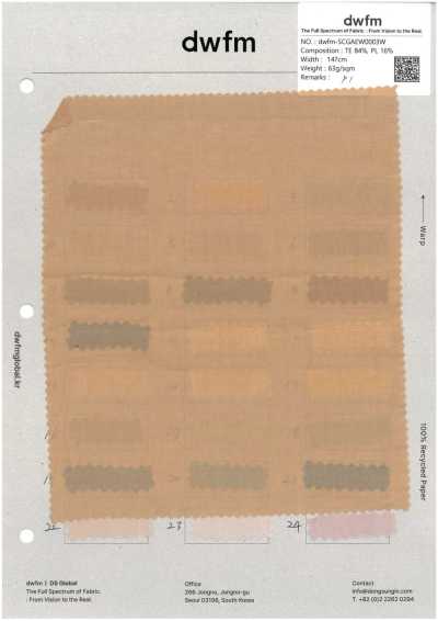 DWFM-SCGAEW0003W TENCEL™ Light Voile