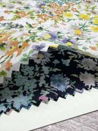 DP-3560-1 60 Rasen Digitaldruck Vintage Feel II Aquarell Kleine Blumen[Textilgewebe] HOKKOH Unterfoto