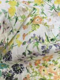 DP-3560-1 60 Rasen Digitaldruck Vintage Feel II Aquarell Kleine Blumen[Textilgewebe] HOKKOH Unterfoto