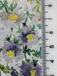 DP-3560-1 60 Rasen Digitaldruck Vintage Feel II Aquarell Kleine Blumen[Textilgewebe] HOKKOH Unterfoto