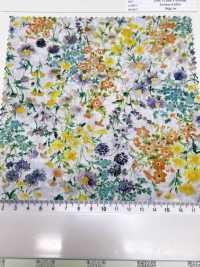 DP-3560-1 60 Rasen Digitaldruck Vintage Feel II Aquarell Kleine Blumen[Textilgewebe] HOKKOH Unterfoto