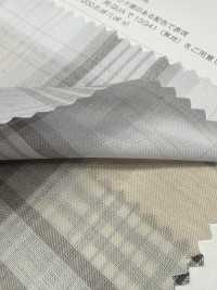 3SG048 Madras-Karo Aus Bio-Baumwolle[Textilgewebe] Chambray Unterfoto
