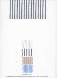 5SG034 Lyocell-Voile Mit Streifen[Textilgewebe] Chambray Unterfoto
