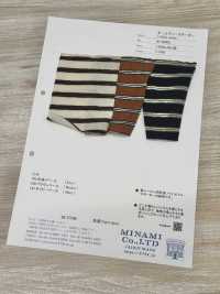 W-50009 Oldies Horizontale Streifen[Textilien / Stoffe] Minami Weitere Fotos