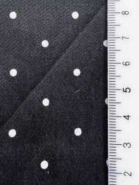 KKG3665-W-HM-122 Cupro-Rayon-Fibril-Satin Breitware Pigment-Discharge-Druck[Textilien / Stoffe] Uni Textile (Komon Kobo) Weitere Fotos