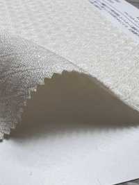 KKF1330-W-1 Krepp-Jacquard[Textil / Stoff] Uni Textile (Komon Kobo) Weitere Fotos