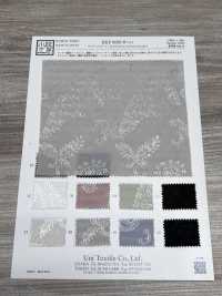 KKF8583-W-1 Seersucker-Jacquard[Textilien / Stoffe] Uni Textile (Komon Kobo) Weitere Fotos