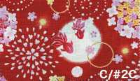 AP65101 Ryoka Bedruckter Dobby (Rolle)[Textil / Stoff] COSMO TEXTILE Weitere Fotos