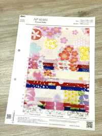 AP65101 Ryoka Bedruckter Dobby (Rolle)[Textil / Stoff] COSMO TEXTILE Weitere Fotos