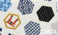 AP65102 Japanischer Cool-Print-Dobby (Gerollter Ballen)[Textil / Stoff] COSMO TEXTILE Weitere Fotos